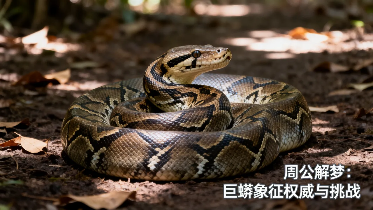 梦见巨蟒是什么意思,做梦梦到巨蟒预兆好坏周公解梦大全? 梦见巨蟒是什么意思,做梦梦到巨蟒预兆好坏周公解梦大全?
