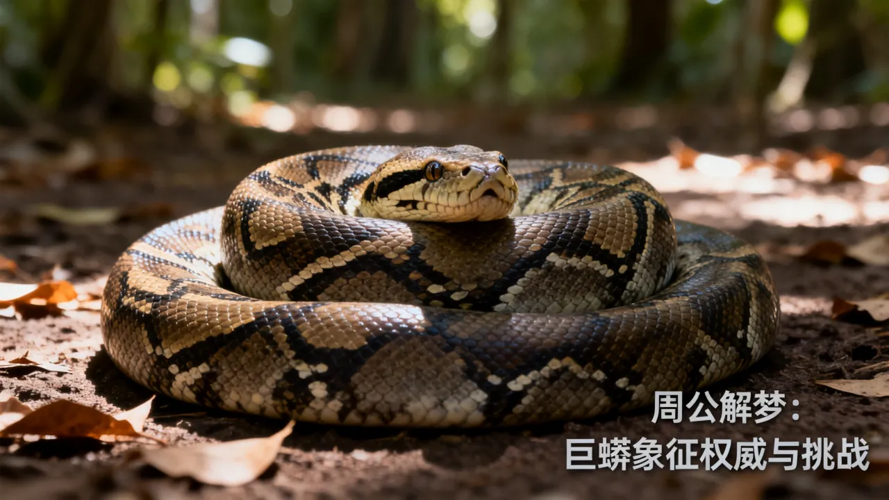 梦见巨蟒是什么意思,做梦梦到巨蟒预兆好坏周公解梦大全? 梦见巨蟒是什么意思,做梦梦到巨蟒预兆好坏周公解梦大全?