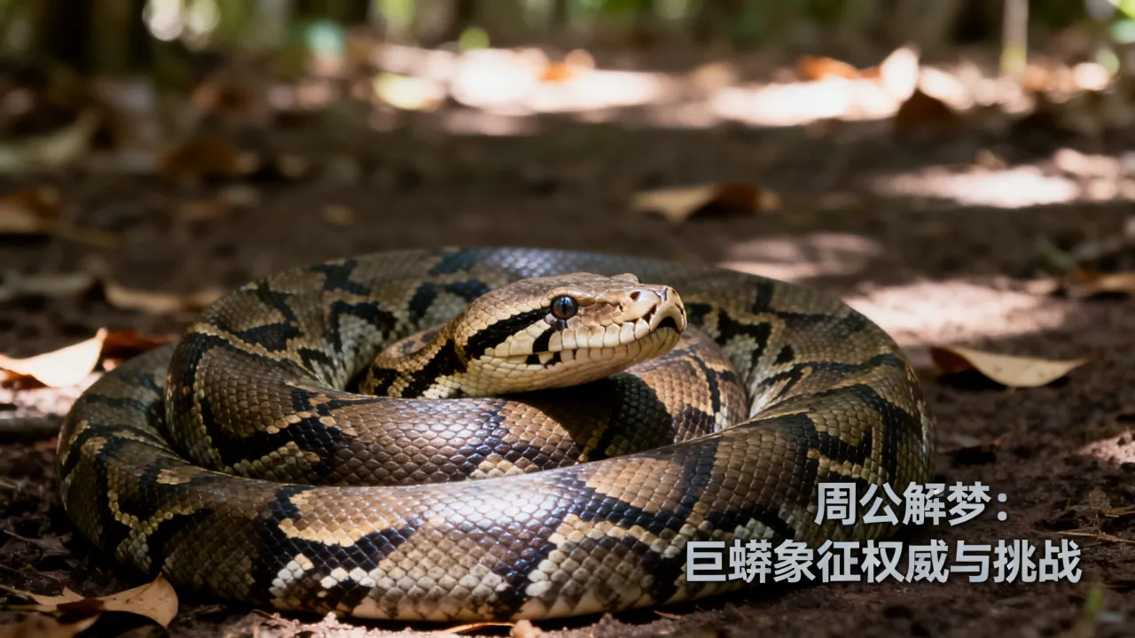 梦见巨蟒是什么意思,做梦梦到巨蟒预兆好坏周公解梦大全? 梦见巨蟒是什么意思,做梦梦到巨蟒预兆好坏周公解梦大全?