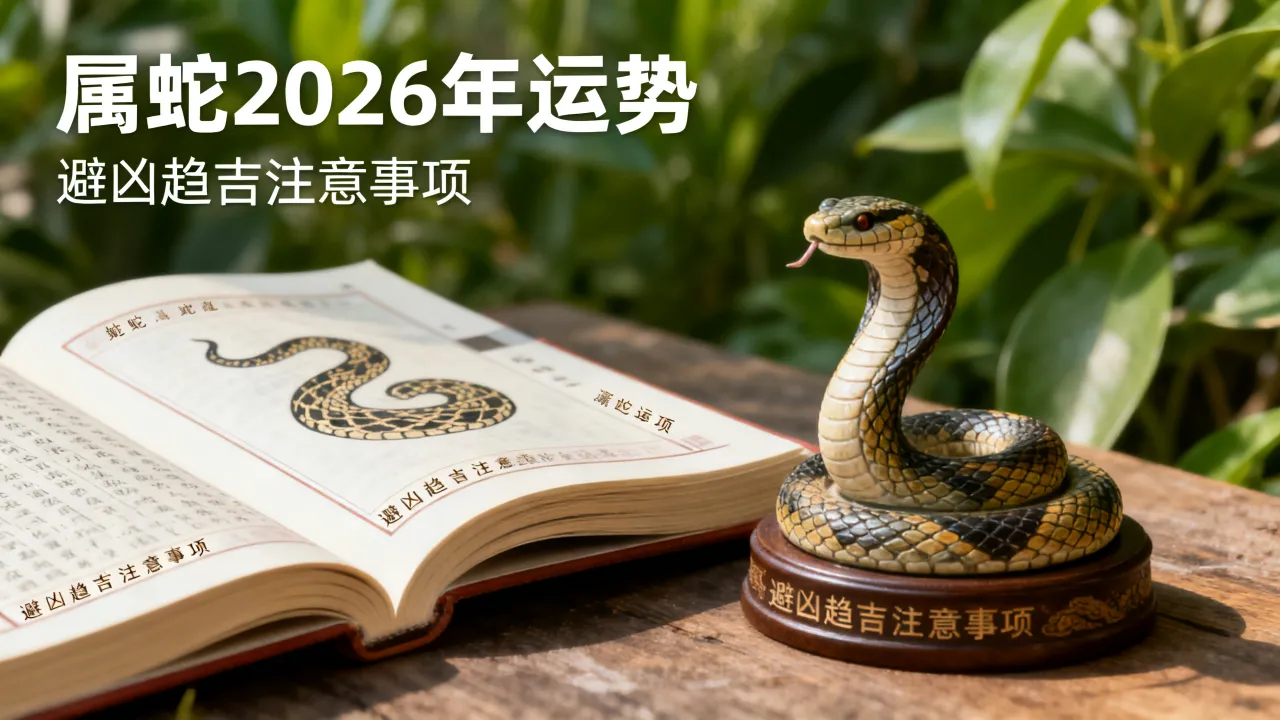 属蛇2026年运势如何?注意哪些事项避凶趋吉? 属蛇2026年运势如何?注意哪些事项避凶趋吉?