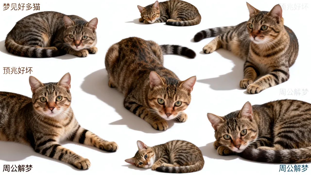 梦见好多猫是什么意思?梦到好多猫预兆好坏,周公解梦 梦见好多猫是什么意思?梦到好多猫预兆好坏,周公解梦