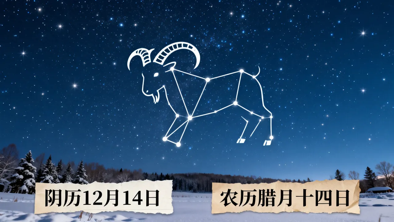 阴历12月14日是什么星座,农历腊月十四日是什么星座 阴历12月14日是什么星座,农历腊月十四日是什么星座