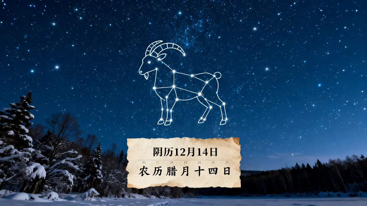 阴历12月14日是什么星座,农历腊月十四日是什么星座 阴历12月14日是什么星座,农历腊月十四日是什么星座