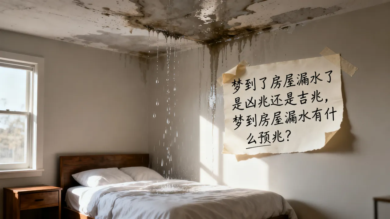 梦到了房屋漏水了是凶兆还是吉兆,梦到房屋漏水有什么预兆? 梦到了房屋漏水了是凶兆还是吉兆,梦到房屋漏水有什么预兆?