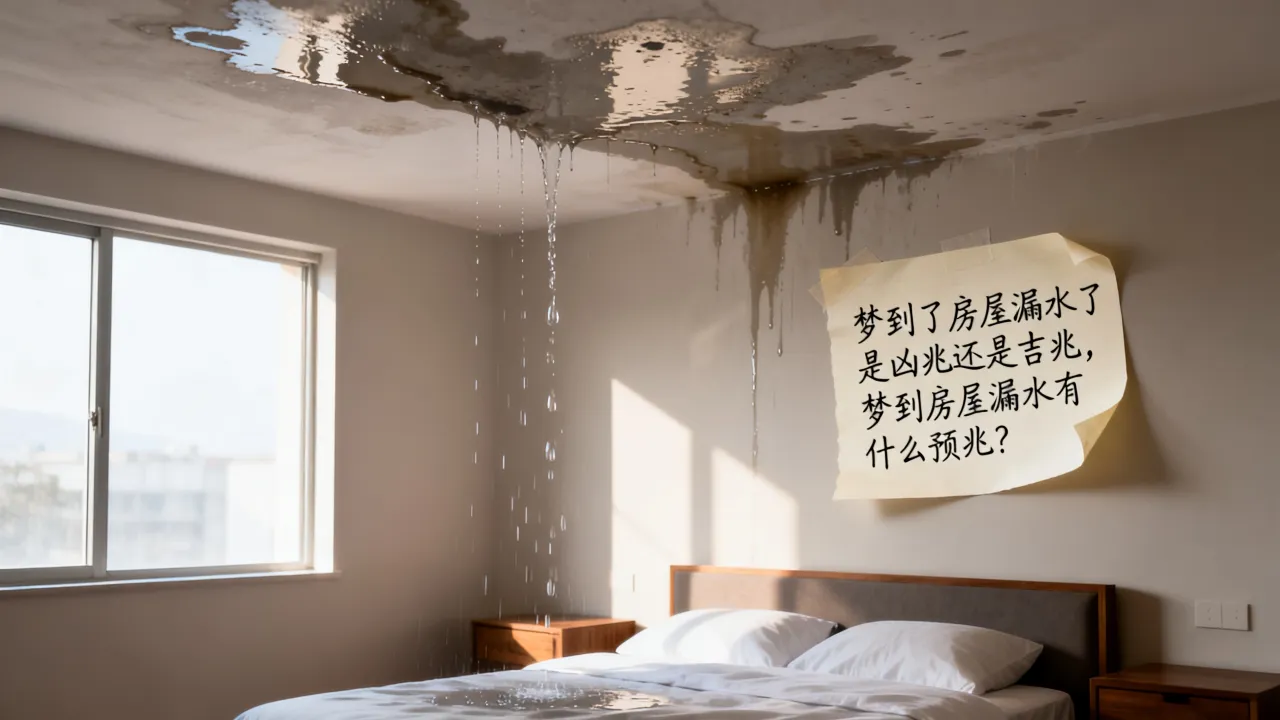 梦到了房屋漏水了是凶兆还是吉兆,梦到房屋漏水有什么预兆? 梦到了房屋漏水了是凶兆还是吉兆,梦到房屋漏水有什么预兆?