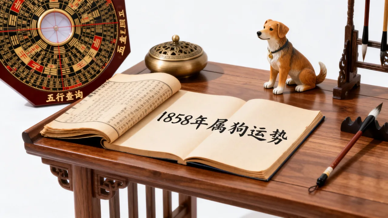 1858年属狗人的运势怎么样，58年属狗人运势查询方法是什么？