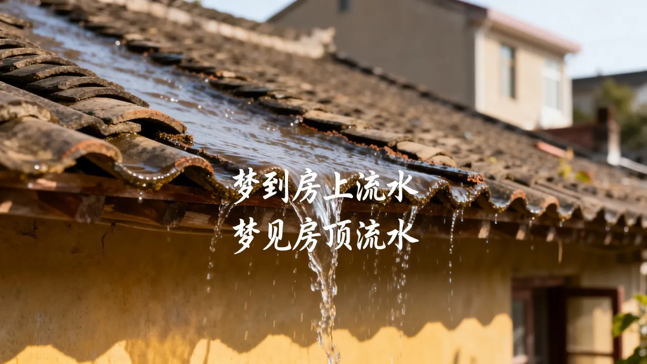 梦到房上流水是什么意思?梦见房顶流水是什么预兆? 梦到房上流水是什么意思?梦见房顶流水是什么预兆?