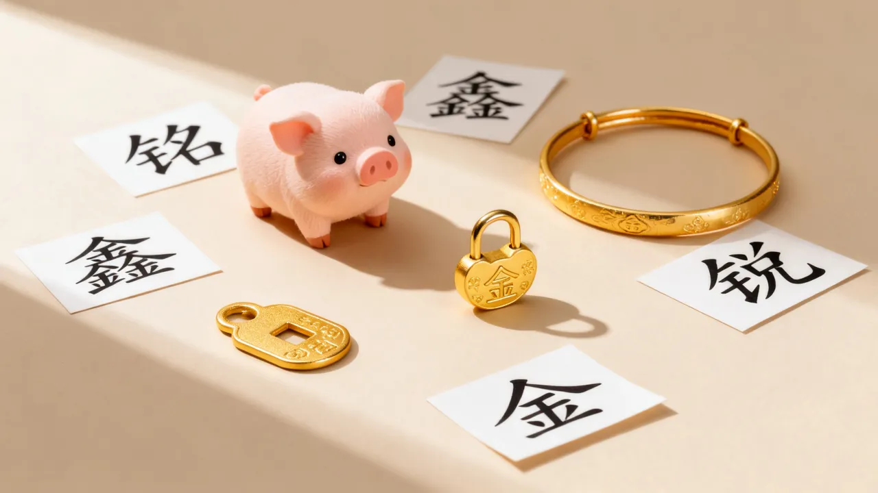 猪宝宝起名缺金怎么取,猪宝宝缺金取名用什么字好? 猪宝宝起名缺金怎么取,猪宝宝缺金取名用什么字好?