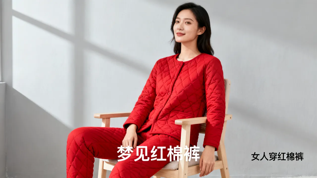 梦见红棉裤意味着什么，女人梦见穿红棉裤是什么预兆？