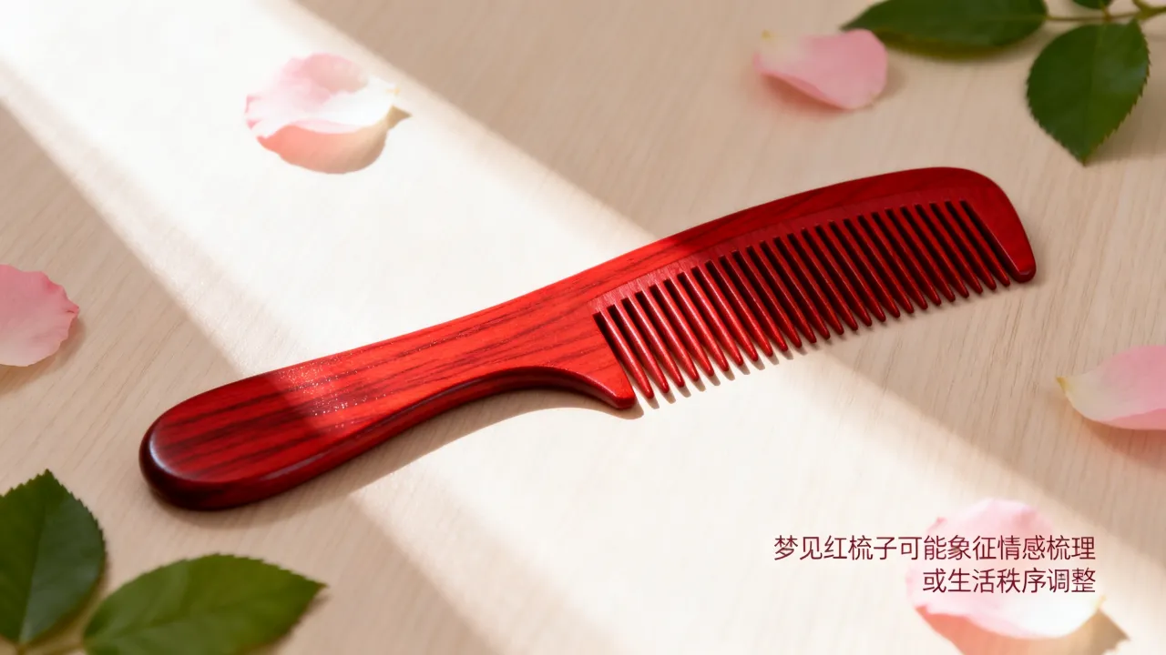 梦见红梳子预兆了什么吗,周公解梦梦见红梳子是什么预兆 梦见红梳子预兆了什么吗,周公解梦梦见红梳子是什么预兆