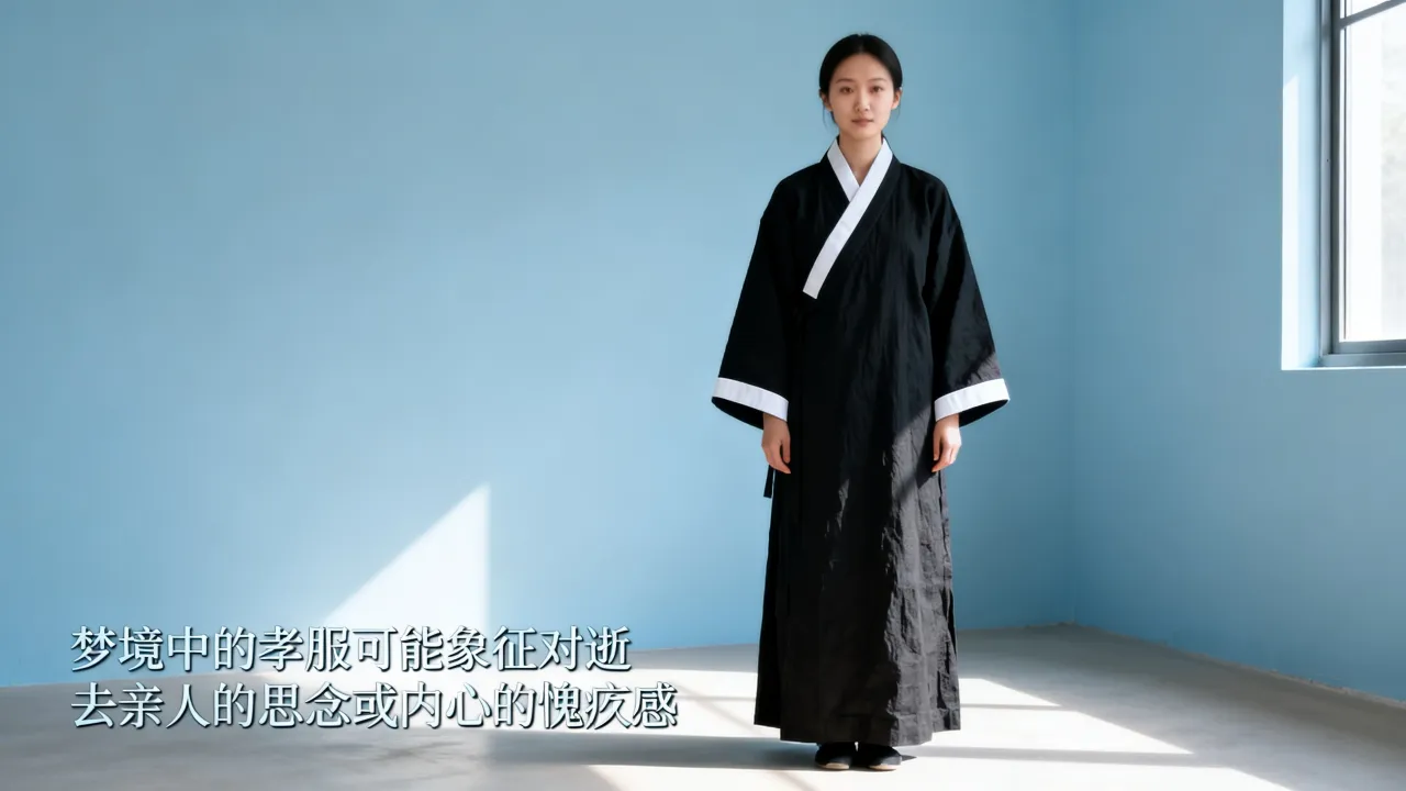 梦见孝衣服意味着什么，梦见穿孝服有什么征兆