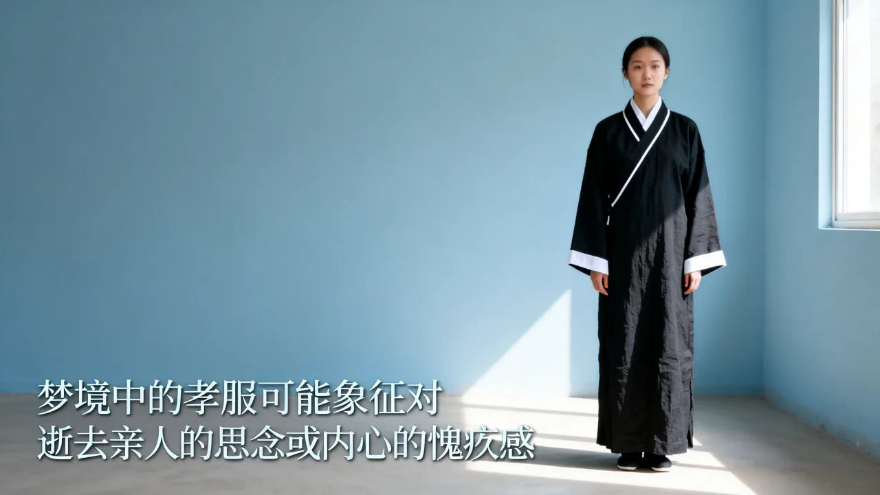 梦见孝衣服意味着什么，梦见穿孝服有什么征兆
