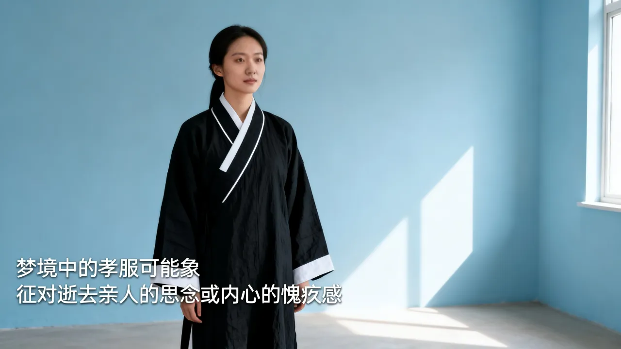 梦见孝衣服意味着什么，梦见穿孝服有什么征兆