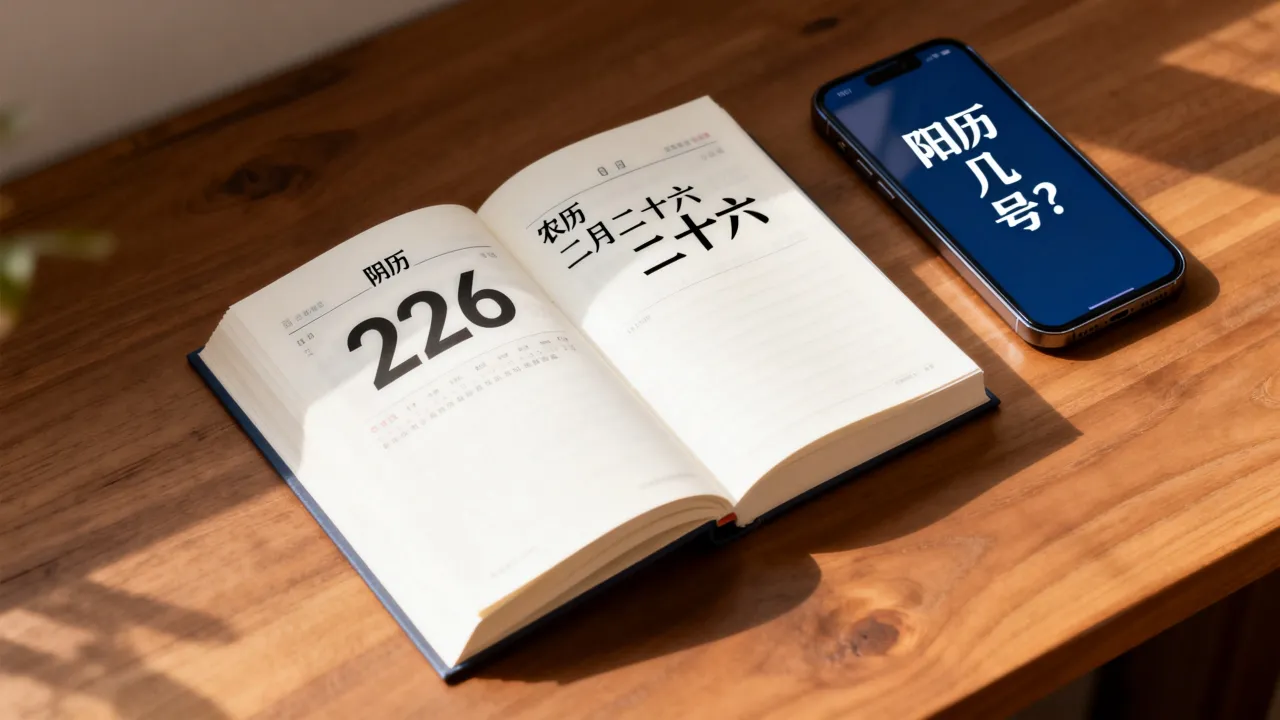 阴历226是几月几号?农历二月二十六是阳历几号? 阴历226是几月几号?农历二月二十六是阳历几号?