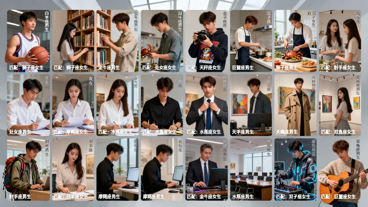 十二星座男生最适合娶什么星座的老婆？星座婚姻匹配大全
