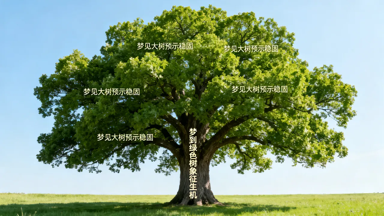 梦到绿色树代表什么？梦见绿色大树有什么预兆