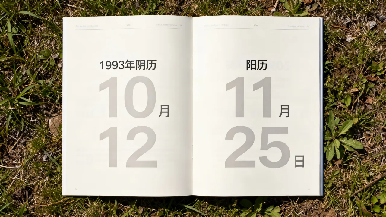 1993年阴历10月12是阳历几号,农历生日对应公历哪天? 1993年阴历10月12是阳历几号,农历生日对应公历哪天?