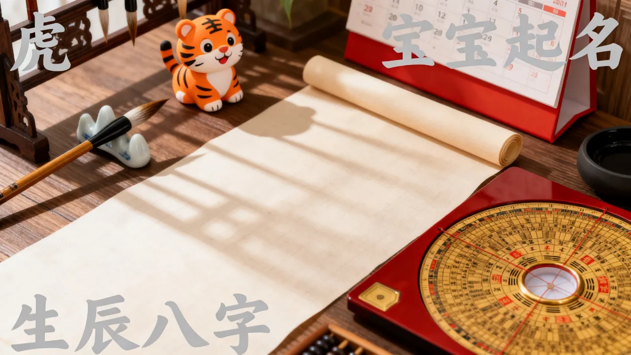 虎宝宝起名怎么取好听，生辰八字取名注意事项有哪些？