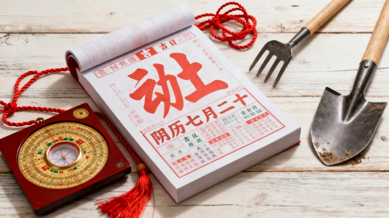 阴历七月二十能动土吗，老黄历怎么看动土吉日？