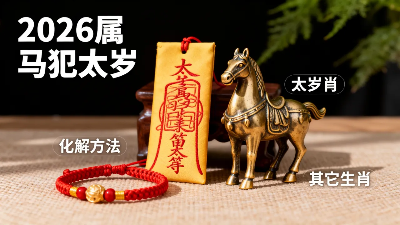 2026年属马犯太岁如何化解，2026年属马犯太岁其它生肖有哪些？
