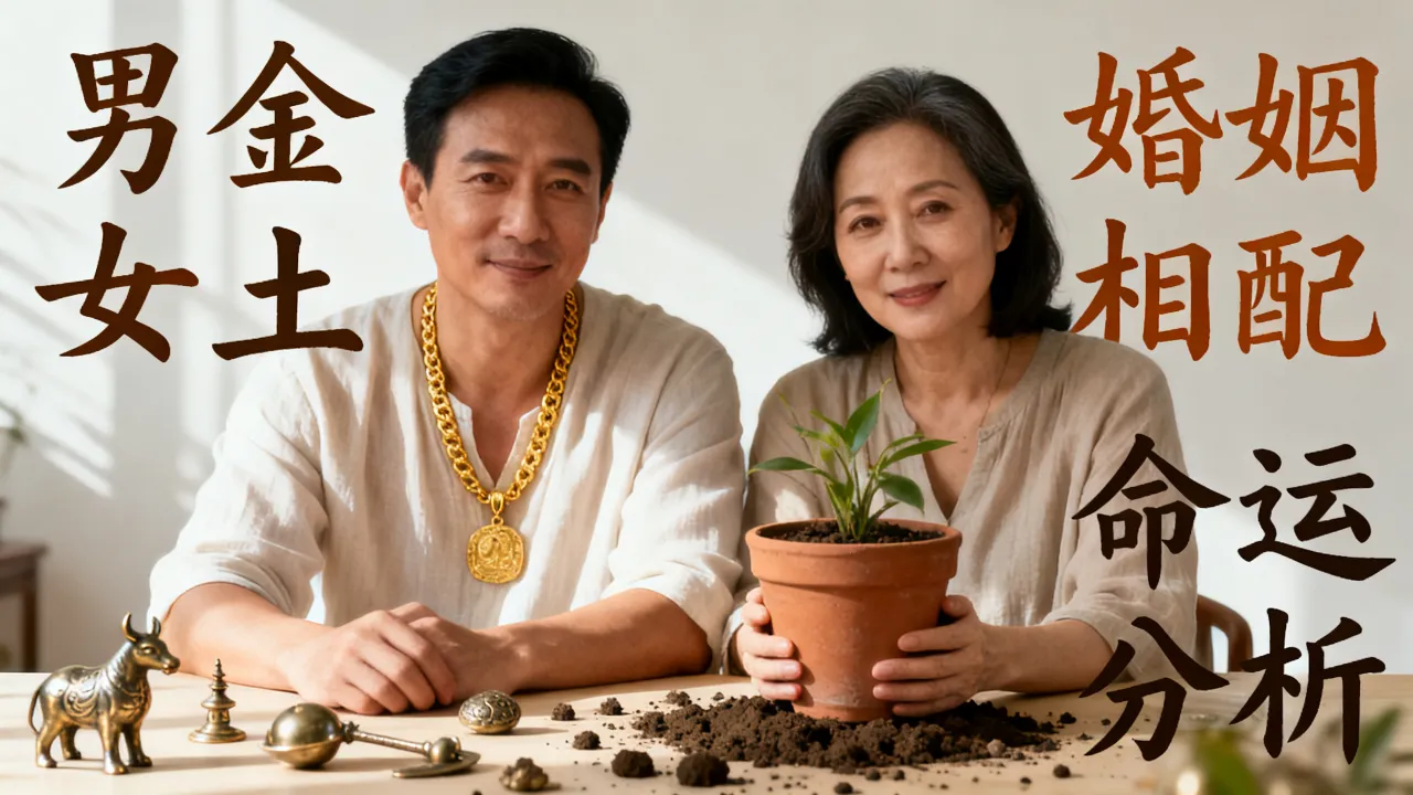 男金女土夫妻命运如何,男金女土婚姻相配吗 男金女土夫妻命运如何,男金女土婚姻相配吗