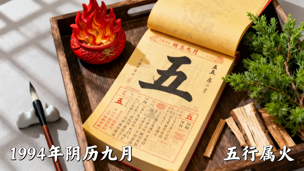 阴历1994年9月是什么命?1994年阴历九月出生的人五行属什么 阴历1994年9月是什么命?1994年阴历九月出生的人五行属什么