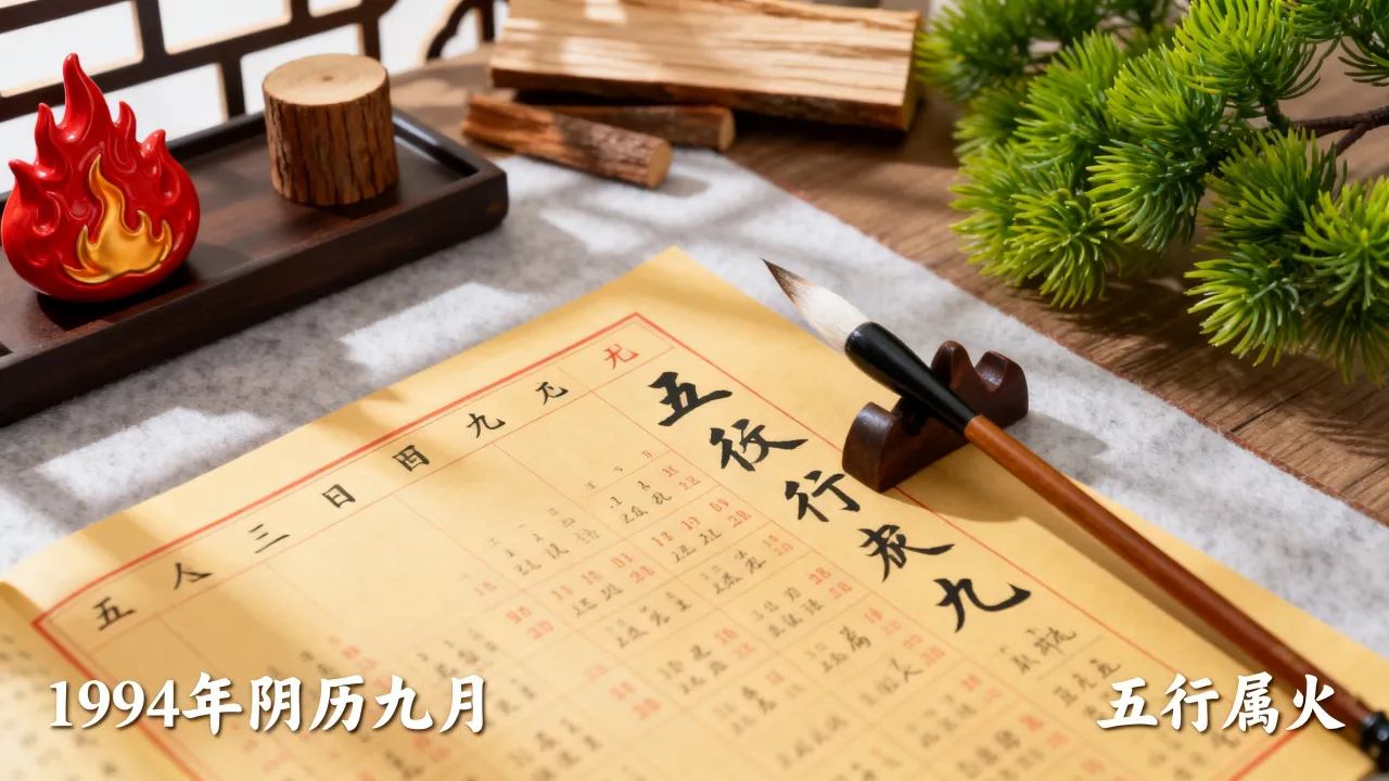 阴历1994年9月是什么命?1994年阴历九月出生的人五行属什么 阴历1994年9月是什么命?1994年阴历九月出生的人五行属什么