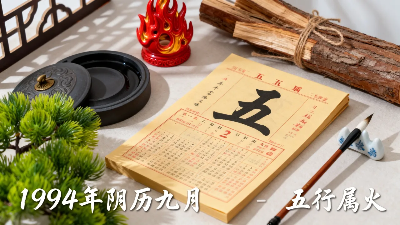 阴历1994年9月是什么命?1994年阴历九月出生的人五行属什么 阴历1994年9月是什么命?1994年阴历九月出生的人五行属什么