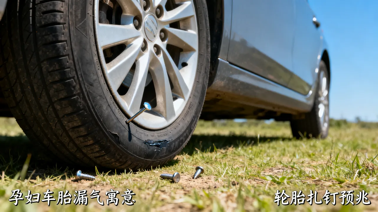 梦见轮胎扎钉子什么预兆,孕妇梦见车胎被扎漏气有何寓意? 梦见轮胎扎钉子什么预兆,孕妇梦见车胎被扎漏气有何寓意?