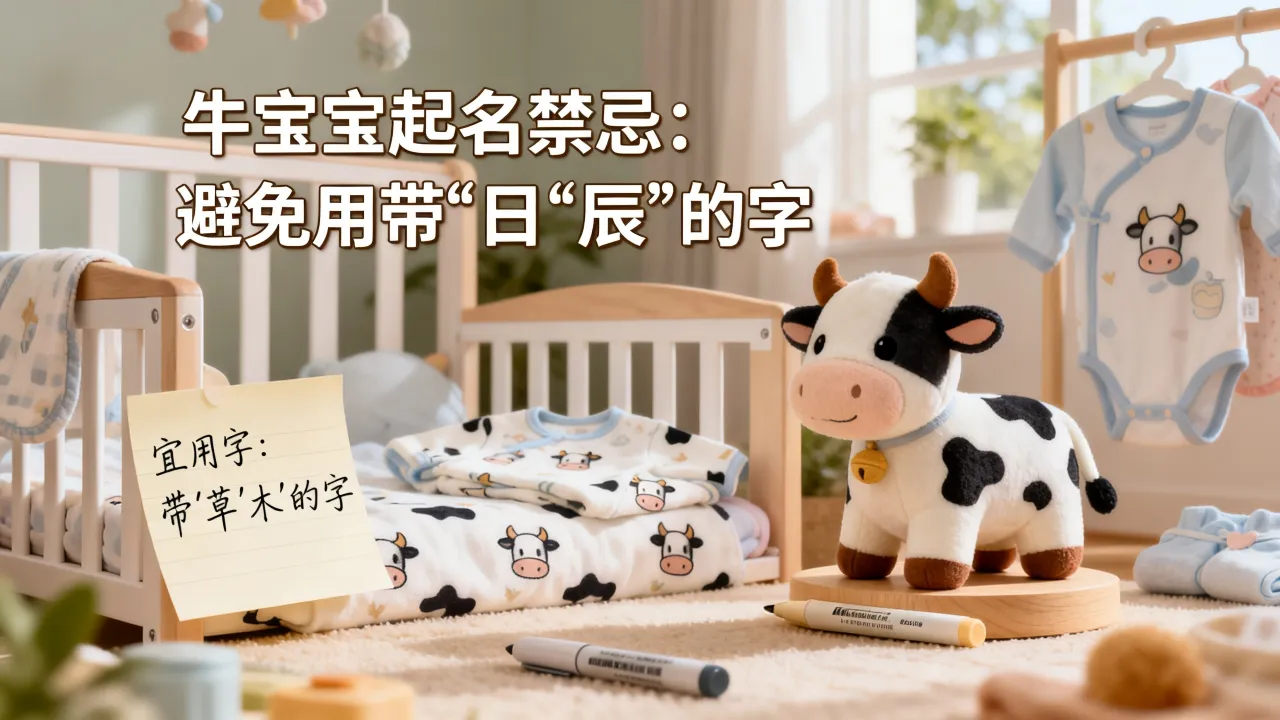 牛宝宝起名注意些什么,都有哪些禁忌和宜用字 牛宝宝起名注意些什么,都有哪些禁忌和宜用字