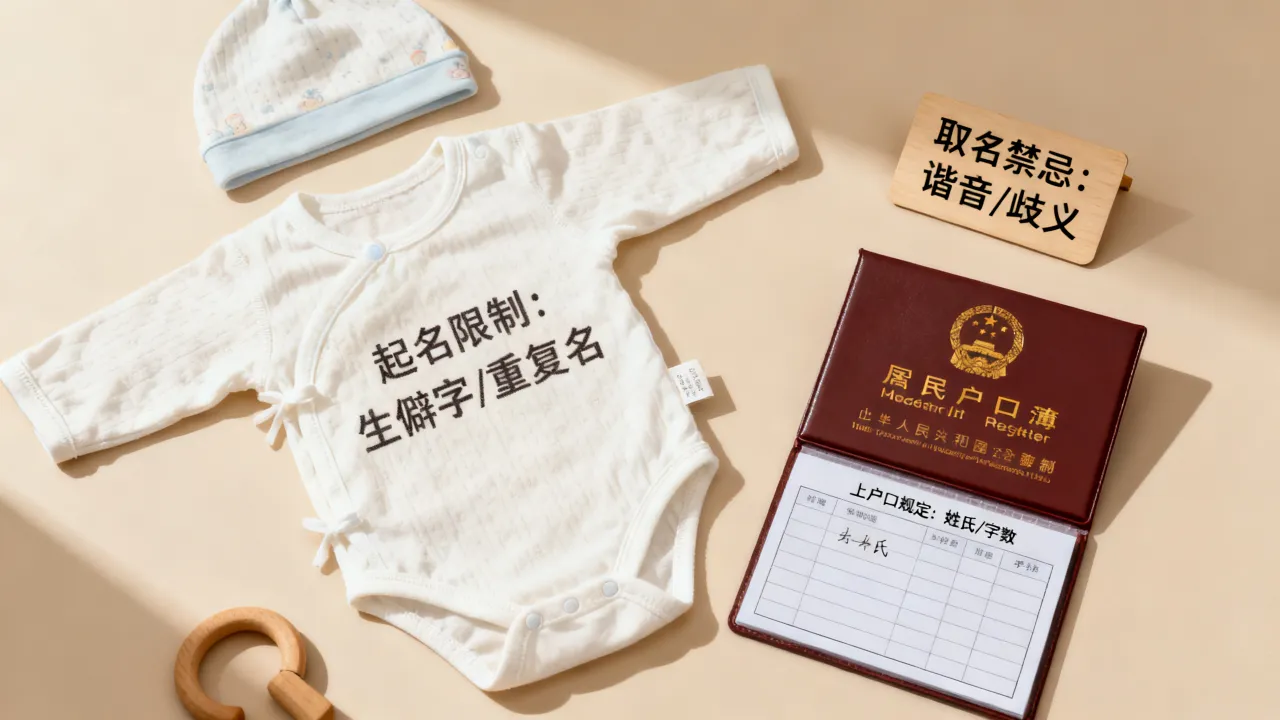 宝宝起名有什么限制,新生儿取名禁忌和上户口名字规定有哪些? 宝宝起名有什么限制,新生儿取名禁忌和上户口名字规定有哪些?