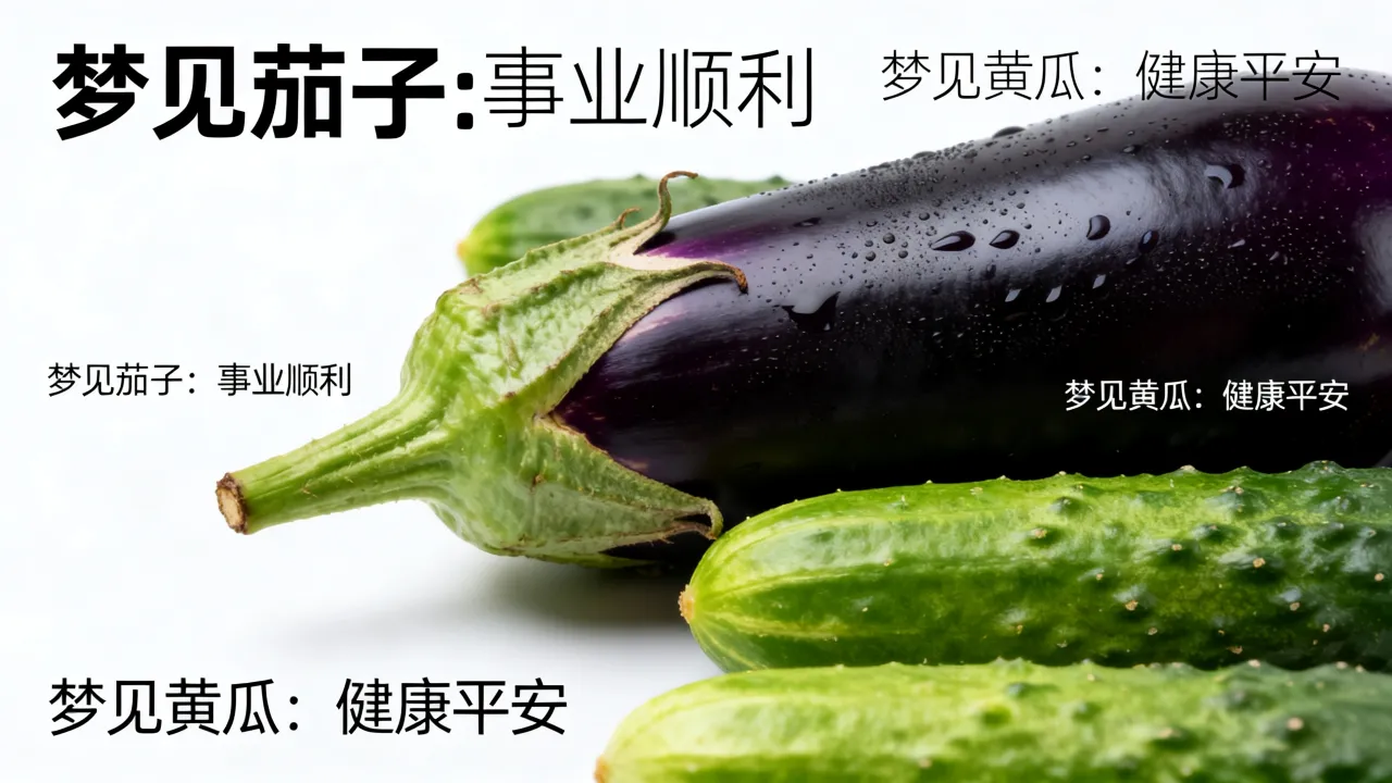 梦见茄子黄瓜怎么说，是什么意思有什么预兆