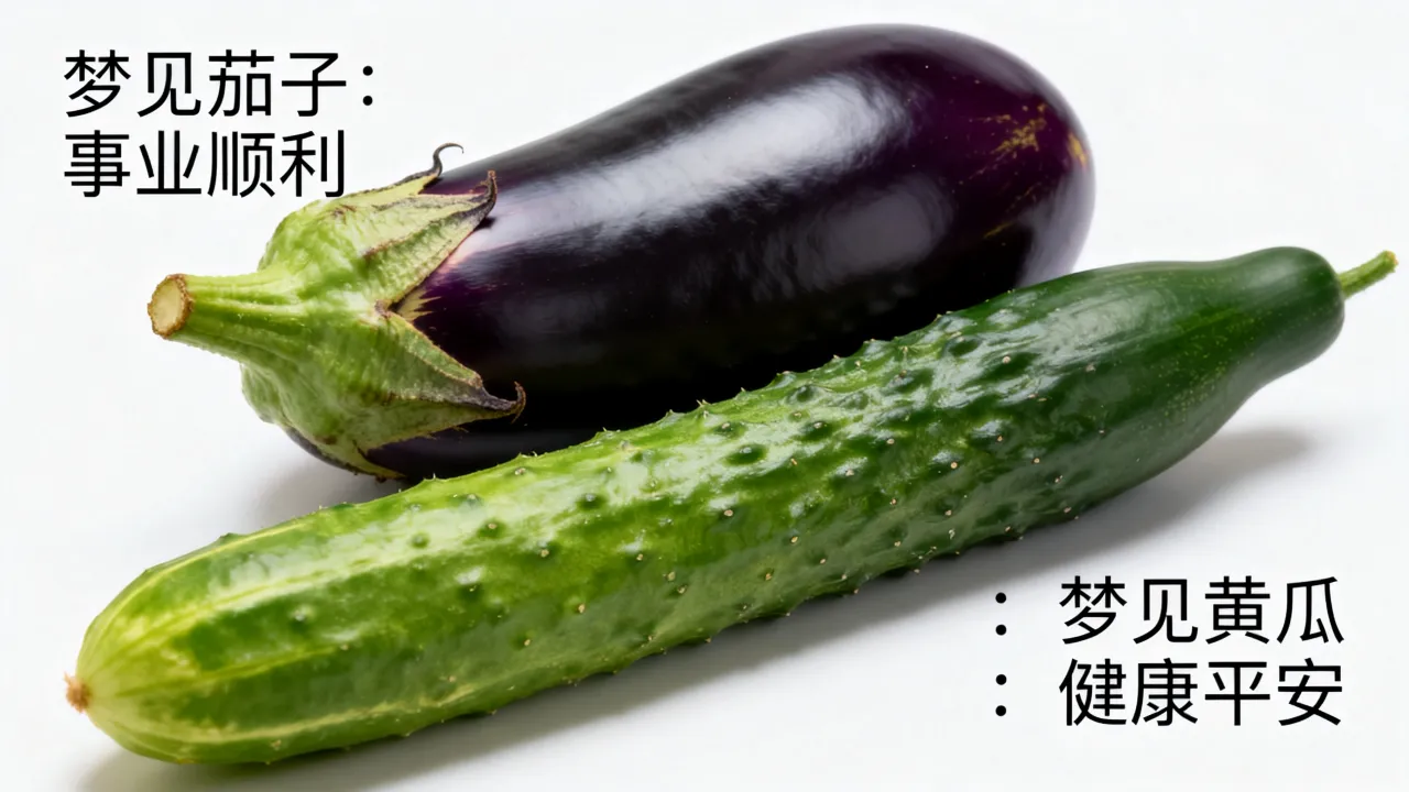 梦见茄子黄瓜怎么说，是什么意思有什么预兆