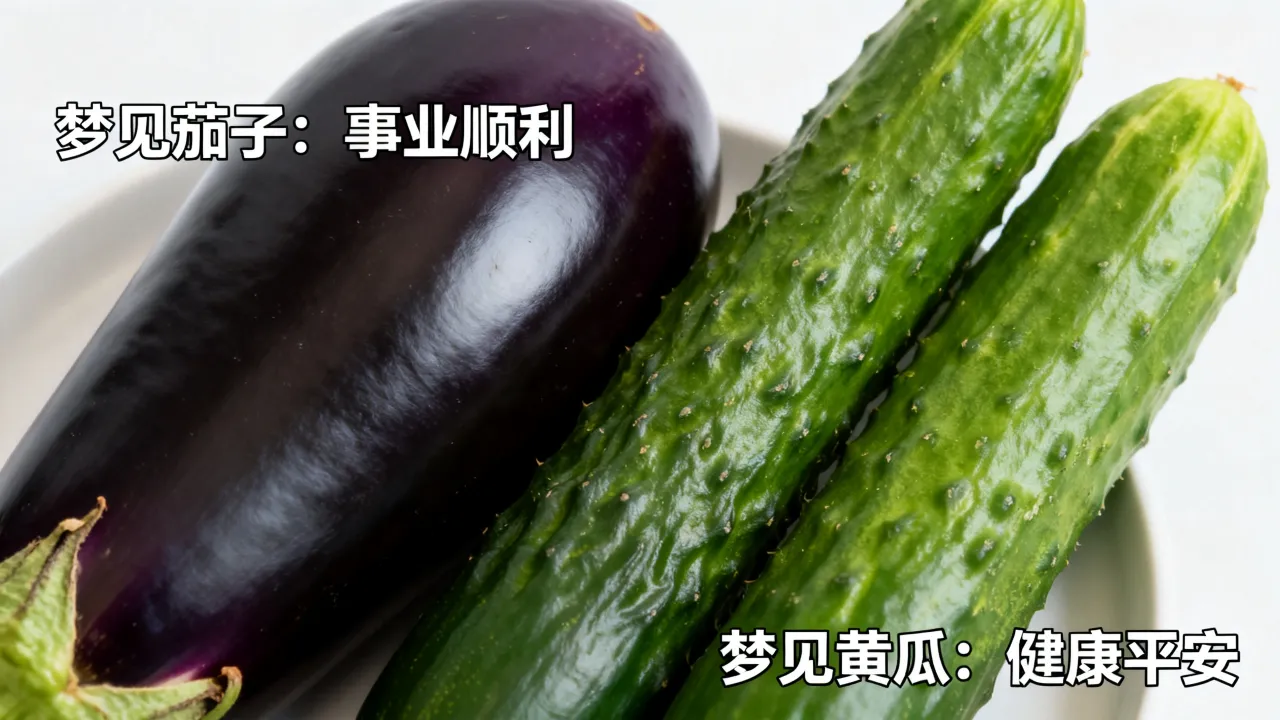 梦见茄子黄瓜怎么说，是什么意思有什么预兆