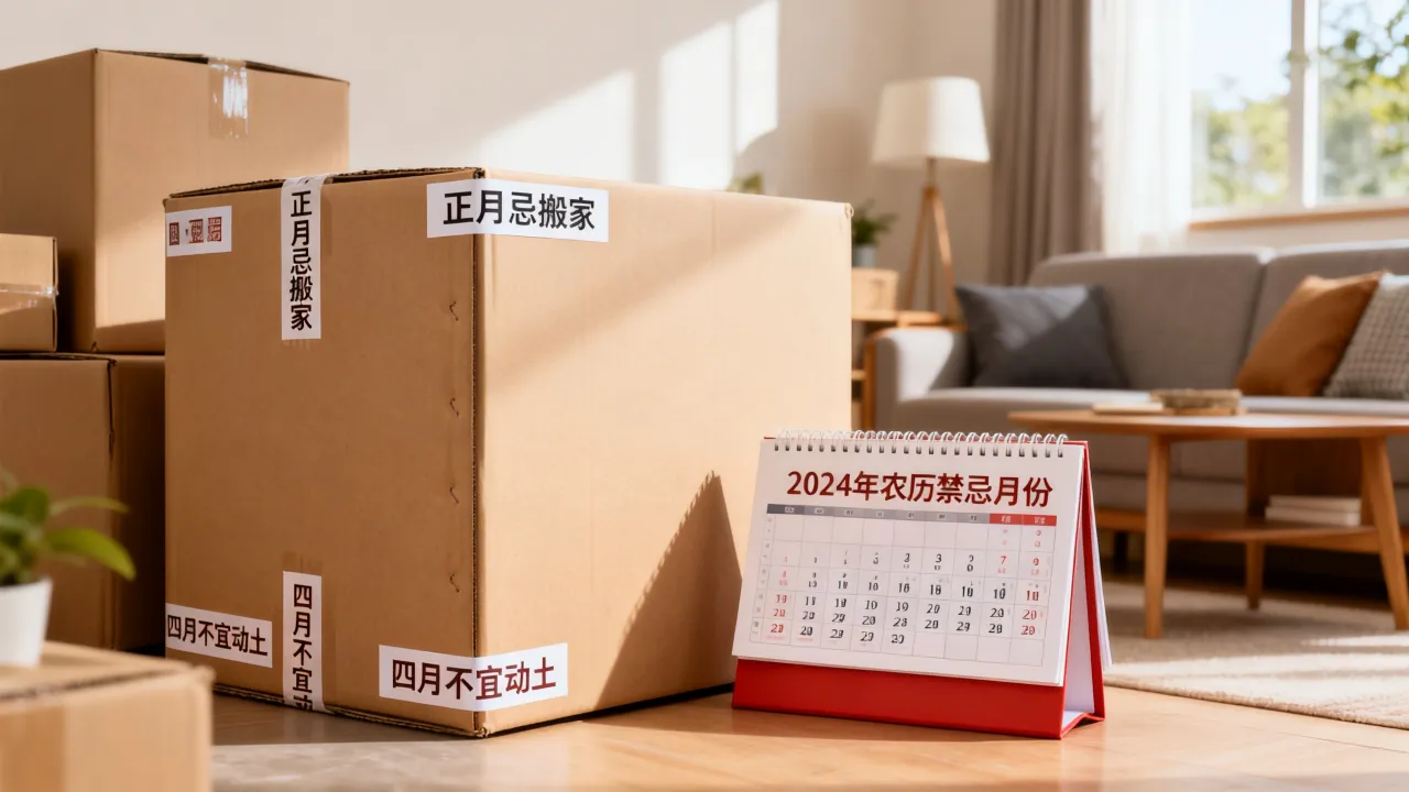 阴历几月不好搬家？2024农历禁忌月份大全