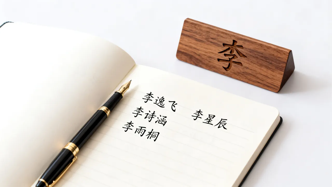 宝宝姓李该怎么起名？李姓男孩女孩好听名字大全集