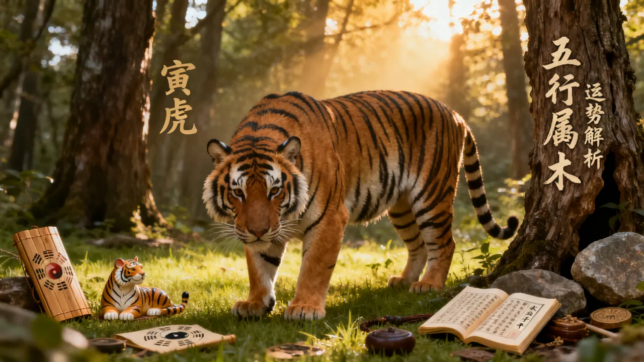 属虎的一生运气和命运如何?属虎人的命理特点与运势解析 属虎的一生运气和命运如何?属虎人的命理特点与运势解析