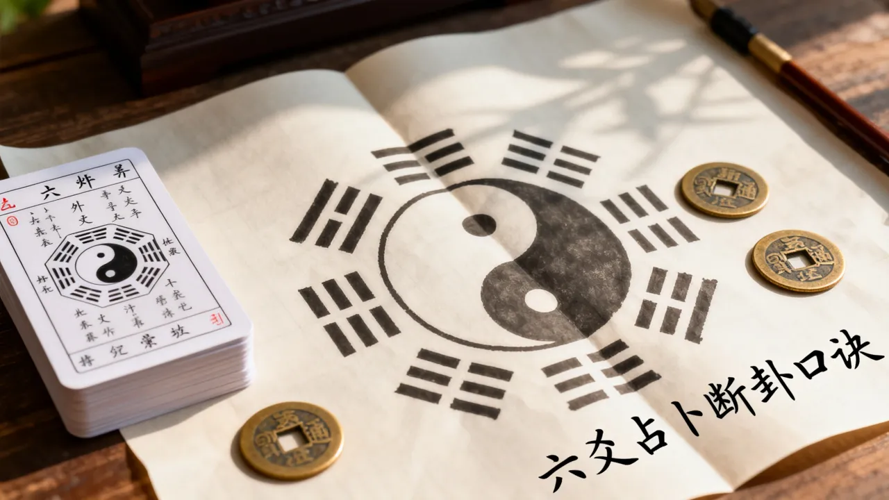 卦牌怎么算卦吉凶图,六爻占卜断卦口诀详解 卦牌怎么算卦吉凶图,六爻占卜断卦口诀详解