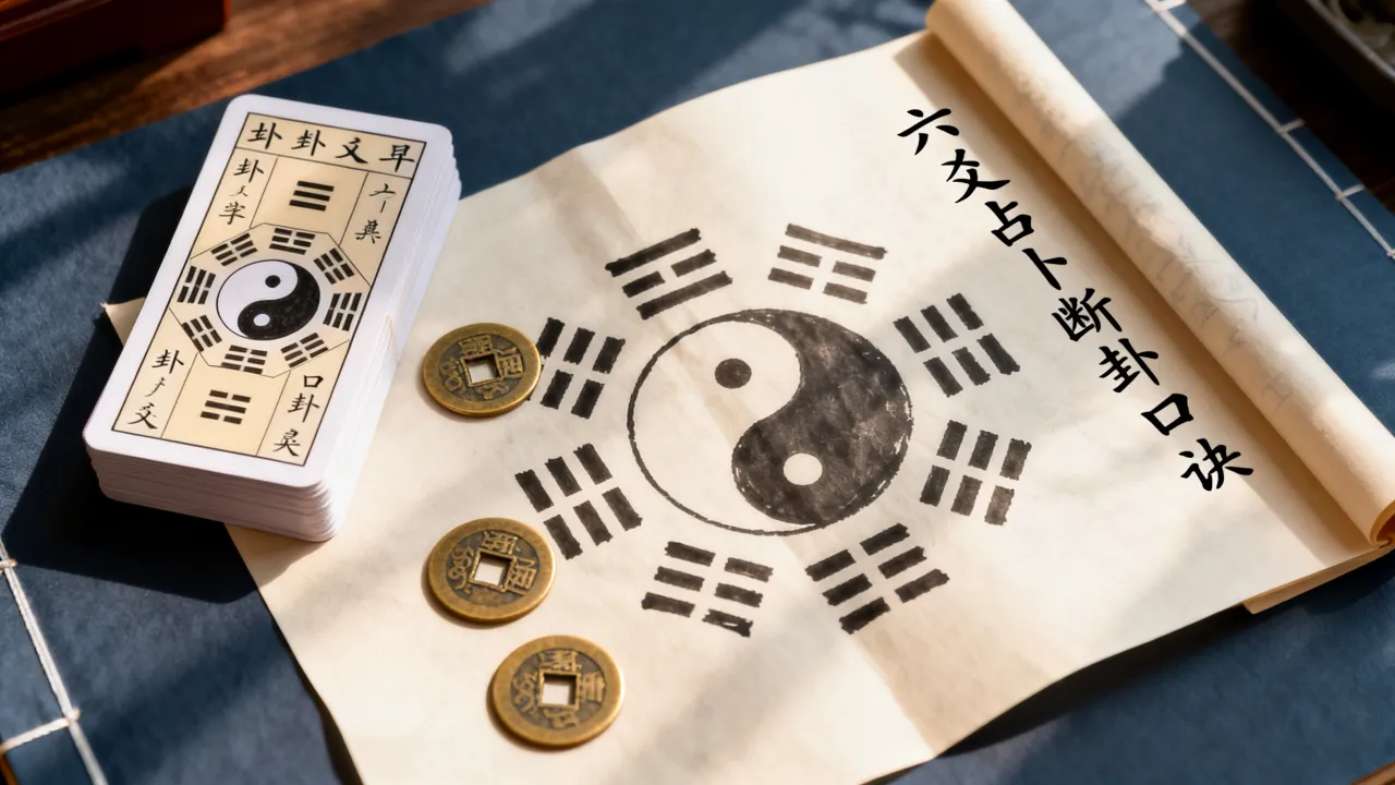 卦牌怎么算卦吉凶图,六爻占卜断卦口诀详解 卦牌怎么算卦吉凶图,六爻占卜断卦口诀详解