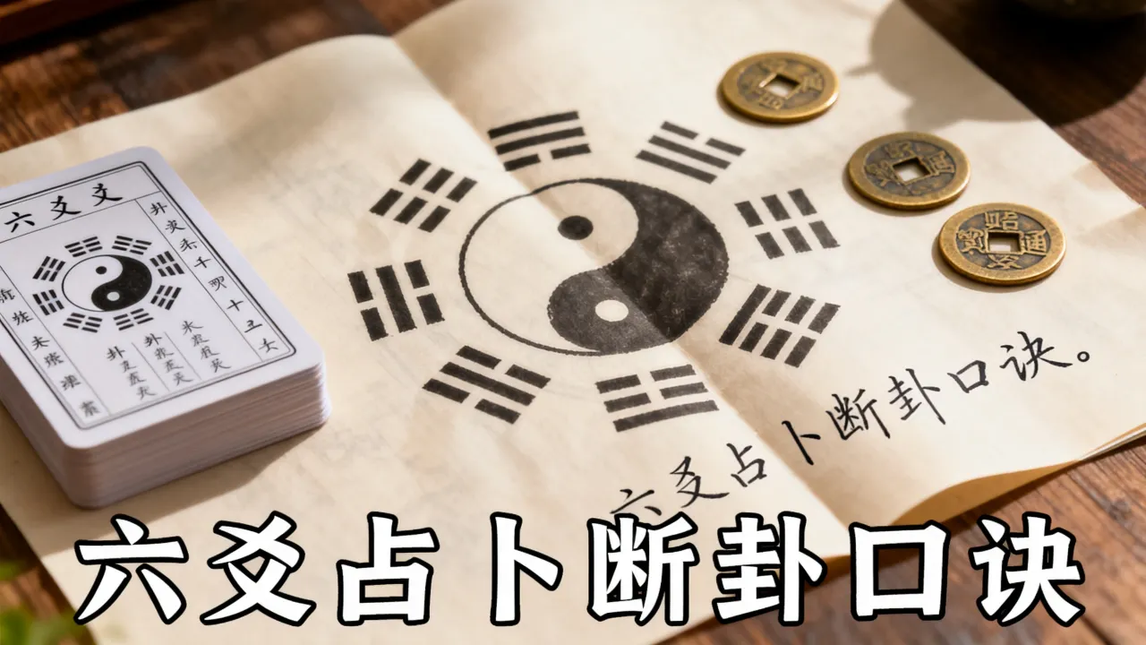 卦牌怎么算卦吉凶图,六爻占卜断卦口诀详解 卦牌怎么算卦吉凶图,六爻占卜断卦口诀详解