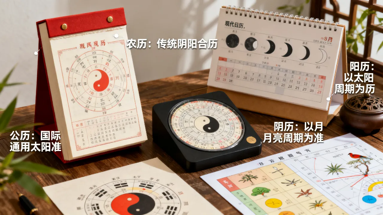 农历和公历阳历阴历怎么区分？哪个更准确？