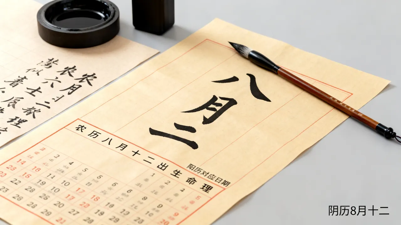 阴历8月十二是阳历几月几号?农历八月十二出生是什么命 阴历8月十二是阳历几月几号?农历八月十二出生是什么命