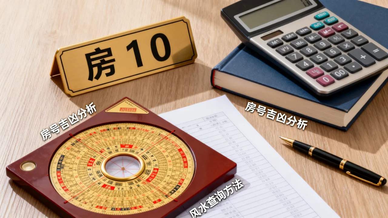怎么查房号吉凶，房间号码风水吉凶查询方法大全？