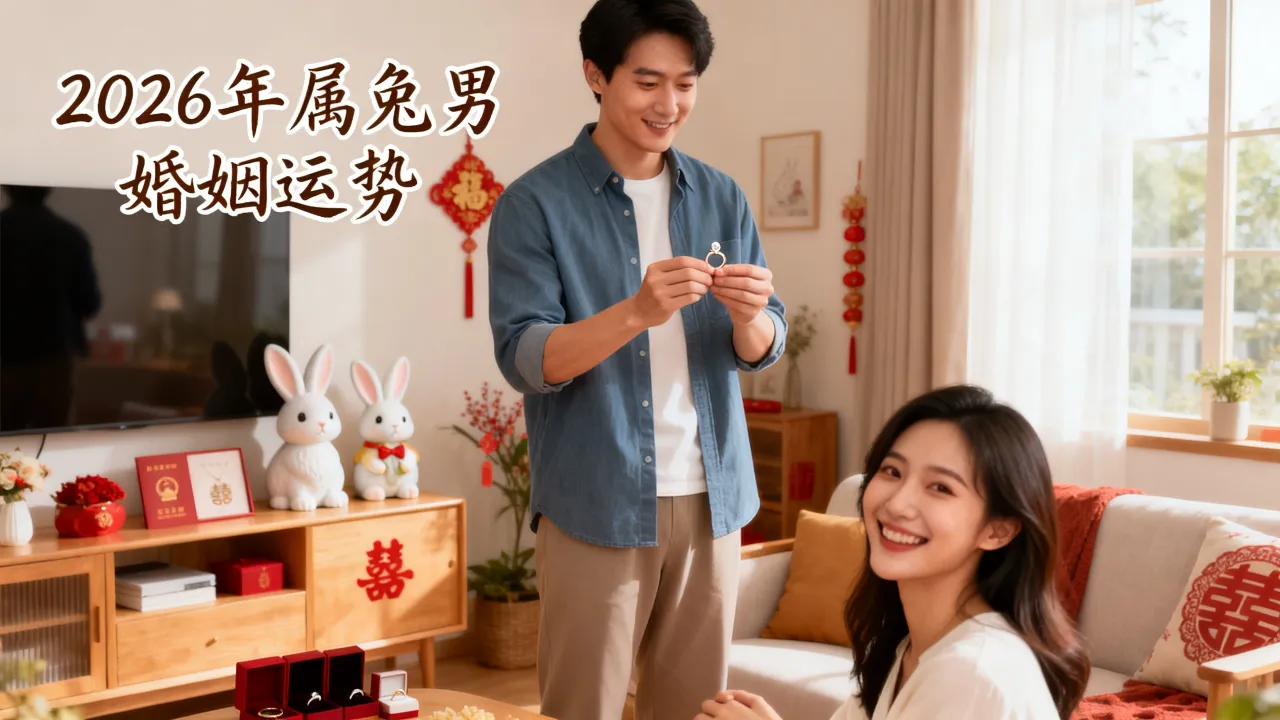 2026年属兔男婚姻顺吗,属兔男2026年全年姻缘怎么样? 2026年属兔男婚姻顺吗,属兔男2026年全年姻缘怎么样?