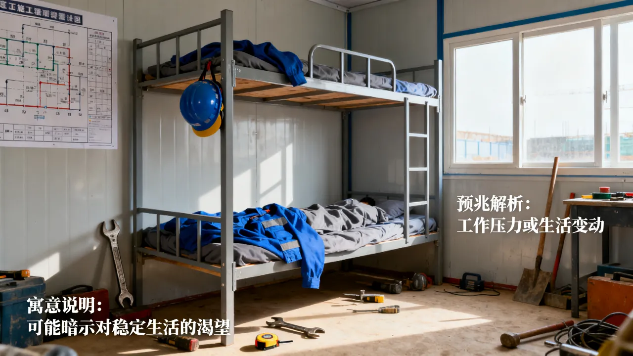 梦到工地宿舍是什么预兆?梦见工地宿舍有什么寓意 梦到工地宿舍是什么预兆?梦见工地宿舍有什么寓意