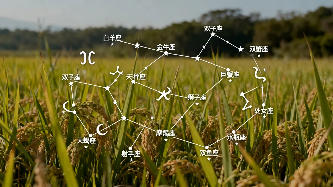 十二星座星象连线图怎么看？十二星座星象连线图怎么画