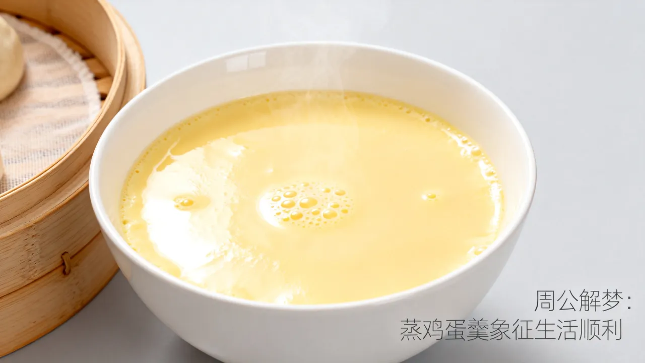 梦到蒸鸡蛋羹是好的征兆吗，周公解梦梦见蒸鸡蛋羹有什么预兆