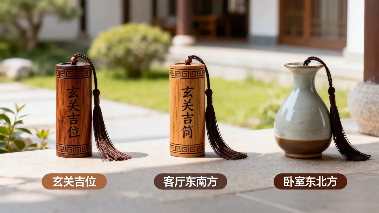 吉凶签筒挂件怎么摆放,家里求签筒挂哪里最吉利 吉凶签筒挂件怎么摆放,家里求签筒挂哪里最吉利