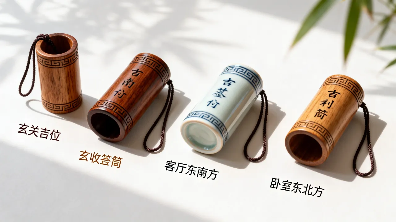 吉凶签筒挂件怎么摆放,家里求签筒挂哪里最吉利 吉凶签筒挂件怎么摆放,家里求签筒挂哪里最吉利
