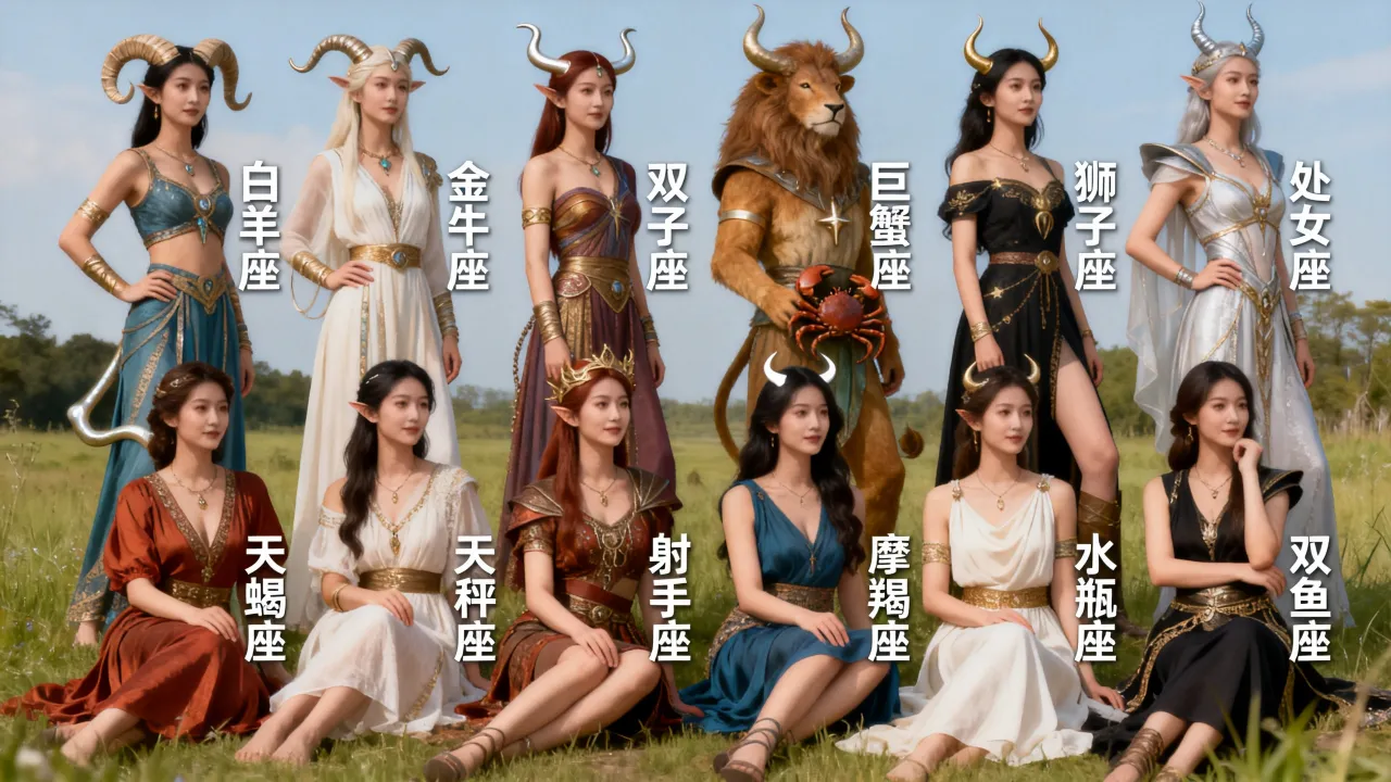 十二星座哪个最美?颜值最高的星座女排行榜揭秘 十二星座哪个最美?颜值最高的星座女排行榜揭秘